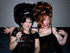 Actress, singer, musical comedy performer Caroline Waters stars as Queen Caroline in the musical comedy production of Queen of Clubs