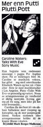 Caroline Waters Mixes Music With Healing